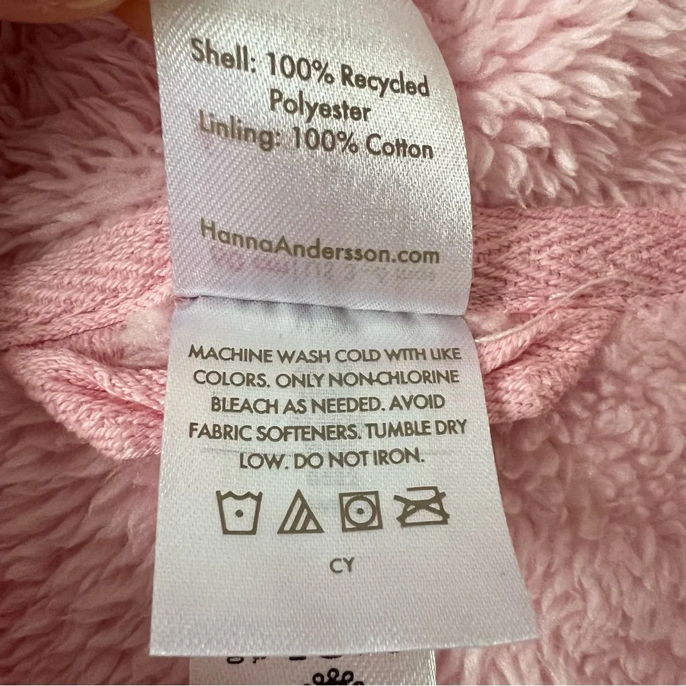 HANNA ANDERSSON Baby Pink Jacket, 3-6mo